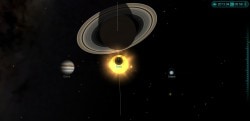 28-4-2013: Congiunzione eliocentrica Terra-Saturno