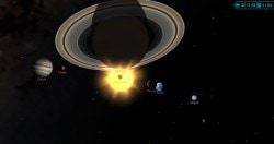 12-09-2013 congiunzione eliocentrica Mercurio-Saturno