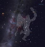 Dicembre – Congiunzioni eliocentriche Terra- Stelle di Orione