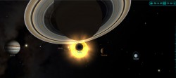 10-5-2014 – Congiunzione eliocentrica Terra-Saturno