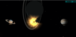 15-10-2014 congiunzione eliocentrica Mercurio-Urano